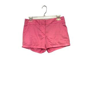 J.Crew Chino City Fit Broken In Shorts w Pockets 100% Cotton Women’s Size 0 Pink